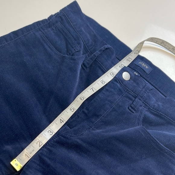 J Crew High-rise skinny cord Size 28 Navy Blue - Picture 6 of 9
